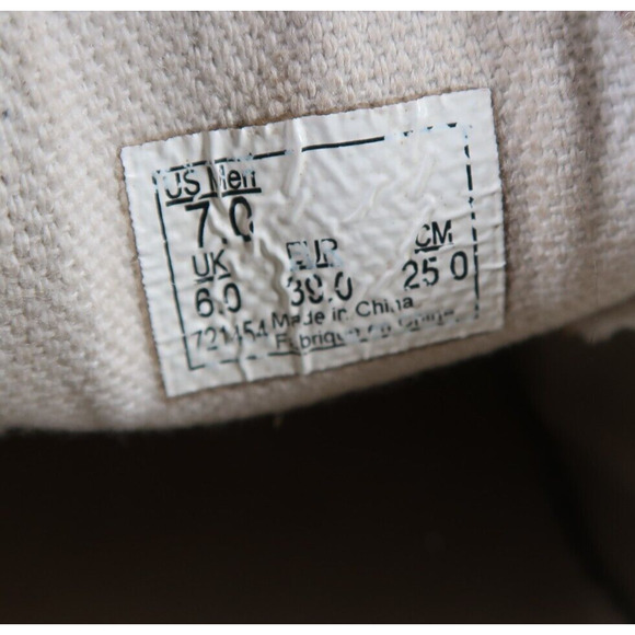 Vans Shoes Mens 7 Sneaker OG Slip On 59 Suede Canvas Skate Casual Ultracush Gray - Picture 13 of 14